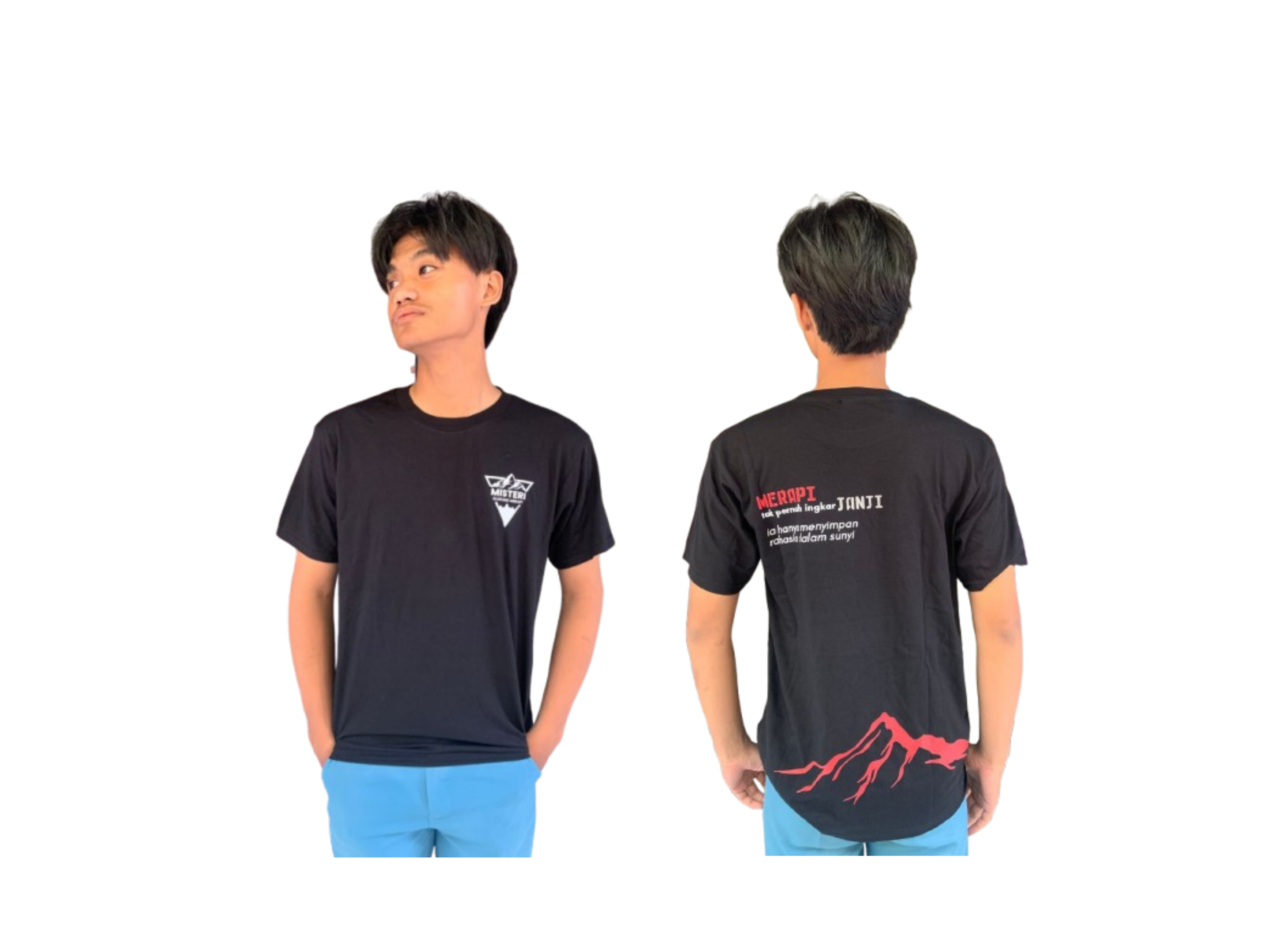 Kaos T-Shirt Misteri Gunung Merapi